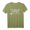 Geschenk Bologna Gegner stolzen Diplom-Ingenieur T-Shirt  Lustiges Sarkastisches Geschenk für Ingenieur-Profis & Eltern zum Geburtstag oder Weihnachten