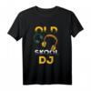 Old skool DJ Disc Jockey T-Shirt  Lustiges Musik-Design für DJs, Techno- und House-Musiker