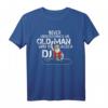Never Underestimate An Old Man Who Is Also A DJ T-Shirt - Lustiges Geschenk für DJ, Musikliebhaber, Vater und Großvater zu Weihnachten, Geburtstag oder Anlass