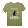 Vorsicht vor dem Frauchen der Dobermann ist harmlos T-Shirt - Lustiges Hundedesign für Dobermann Fans und Hundehalter