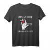 Just A Girl Who Loves Sign Languages T-Shirt  Geschenk für Dolmetscher, Taube & Hörgeschädigte, ASL & Gebärdensprache Kommunikation