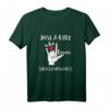 Just A Girl Who Loves Sign Languages T-Shirt  Geschenk für Dolmetscher, Taube & Hörgeschädigte, ASL & Gebärdensprache Kommunikation