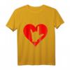 Gebärdensprache Herz Liebe Zeichen Sprache T-Shirt für Taube & Gehörlose  Lustiges Geschenk für Dolmetscher & Lernende