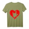 Gebärdensprache Herz Liebe Zeichen Sprache T-Shirt für Taube & Gehörlose  Lustiges Geschenk für Dolmetscher & Lernende
