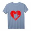 Gebärdensprache Herz Liebe Zeichen Sprache T-Shirt für Taube & Gehörlose  Lustiges Geschenk für Dolmetscher & Lernende