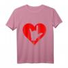 Gebärdensprache Herz Liebe Zeichen Sprache T-Shirt für Taube & Gehörlose  Lustiges Geschenk für Dolmetscher & Lernende