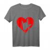 Gebärdensprache Herz Liebe Zeichen Sprache T-Shirt für Taube & Gehörlose  Lustiges Geschenk für Dolmetscher & Lernende