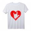 Gebärdensprache Herz Liebe Zeichen Sprache T-Shirt für Taube & Gehörlose  Lustiges Geschenk für Dolmetscher & Lernende