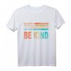 Vintage Retro T-Shirt mit sozialer Botschaft - Sei nett, Black Lives Matter, Love & End Racism Now für Männer, Frauen, Freunde & Familie