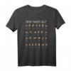 Gebärdensprache ASL American Sign Language T-Shirt  Perfektes Geschenk für Gehörlose, Taube und Unterstützer
