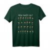 Gebärdensprache ASL American Sign Language T-Shirt  Perfektes Geschenk für Gehörlose, Taube und Unterstützer