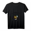 Damen Sumsi mit Po Optimismus Imker Hobby T-Shirt mit V-Ausschnitt  Unterstützung für Bienen & Naturschutz, perfektes Geschenk für Imker und Honigliebhaber