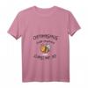 Damen Sumsi mit Po Optimismus Imker Hobby T-Shirt mit V-Ausschnitt  Unterstützung für Bienen & Naturschutz, perfektes Geschenk für Imker und Honigliebhaber