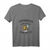 Damen Sumsi mit Po Optimismus Imker Hobby T-Shirt mit V-Ausschnitt  Unterstützung für Bienen & Naturschutz, perfektes Geschenk für Imker und Honigliebhaber
