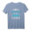 Drohnen Pilot T-Shirt mit Spruch 'Mir reicht's ich geh Drohne fliegen'  Lustiges Geschenk für Drohnen-Enthusiasten