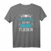 Drohnen Pilot T-Shirt mit Spruch 'Mir reicht's ich geh Drohne fliegen'  Lustiges Geschenk für Drohnen-Enthusiasten