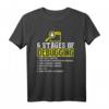 6 Abschnitte Debugging Computer Programmierer Coding T-Shirt  Lustiges Entwickler-Shirt für Informatiker, Nerds & Geeks als Geschenk