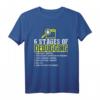 6 Abschnitte Debugging Computer Programmierer Coding T-Shirt  Lustiges Entwickler-Shirt für Informatiker, Nerds & Geeks als Geschenk