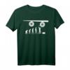 Fluggerätemechaniker T-Shirt mit vierstrahligem Flugzeugtriebwerk  Perfektes Geschenk für Luftfahrtfans, Berufseinsteiger & Jubilare