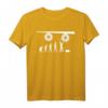 Fluggerätemechaniker T-Shirt mit vierstrahligem Flugzeugtriebwerk  Perfektes Geschenk für Luftfahrtfans, Berufseinsteiger & Jubilare