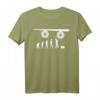 Fluggerätemechaniker T-Shirt mit vierstrahligem Flugzeugtriebwerk  Perfektes Geschenk für Luftfahrtfans, Berufseinsteiger & Jubilare