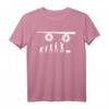 Fluggerätemechaniker T-Shirt mit vierstrahligem Flugzeugtriebwerk  Perfektes Geschenk für Luftfahrtfans, Berufseinsteiger & Jubilare