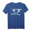 Fluggerätemechaniker T-Shirt mit vierstrahligem Flugzeugtriebwerk  Perfektes Geschenk für Luftfahrtfans, Berufseinsteiger & Jubilare