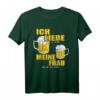 Herren Ich Liebe Es Wenn Meine Frau Mir Ein Bier Bringt T-Shirt  Lustiges Geschenk für Ehemänner, Bierliebhaber und Männer mit Humor