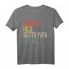 Bester Papa der Welt T-Shirt - Persönliches Vatertagsgeschenk für den besten Papa