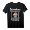 Ehre & Stolz Schreiner Tischler Holz Geschenk T-Shirt - Perfektes Geburtstags- und Weihnachtsgeschenk für Holzarbeiter, Handwerker und Berufsstolz
