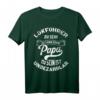 Herren Lokführer Papa Ehre Vatertag Eisenbahn Beruf T-Shirt  Perfektes Geschenk für stolze Lokführer, Väter & zukünftige Opas