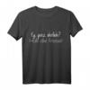 Ey ganz ehrlich Halt die Fresse - Lustiges T-Shirt mit schwarzem Humor für Pessimisten & Nörgler, Geschenkidee