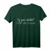 Ey ganz ehrlich Halt die Fresse - Lustiges T-Shirt mit schwarzem Humor für Pessimisten & Nörgler, Geschenkidee
