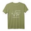Ente Wurzel aus Kuh! Lustiges Mathe T-Shirt mit Wurzel Motiv  Perfektes Geschenk für Mathefans, Nerds, Lehrer, Schüler und Studenten