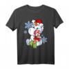 Einhorn Schneemann Weihnachten T-Shirt - Süßes Geschenk für kleine Einhorn-Fans, perfekt für Weihnachten & Nikolaus