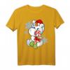 Einhorn Schneemann Weihnachten T-Shirt - Süßes Geschenk für kleine Einhorn-Fans, perfekt für Weihnachten & Nikolaus