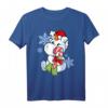 Einhorn Schneemann Weihnachten T-Shirt - Süßes Geschenk für kleine Einhorn-Fans, perfekt für Weihnachten & Nikolaus