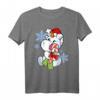 Einhorn Schneemann Weihnachten T-Shirt - Süßes Geschenk für kleine Einhorn-Fans, perfekt für Weihnachten & Nikolaus
