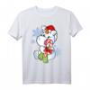 Einhorn Schneemann Weihnachten T-Shirt - Süßes Geschenk für kleine Einhorn-Fans, perfekt für Weihnachten & Nikolaus