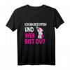 Ich bin besoffen und wer bist du Einhorn Biermarke T-Shirt  Lustiges Bier Sprüche Shirt für Bierliebhaber und Biertrinker