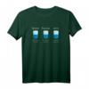 Lustiges Anwalt T-Shirt mit Optimist & Pessimist Glas für Jurastudenten & Rechtsanwälte  Humorvolles Geschenk für Juristen