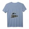 Damen Triebfahrzeugführer Eisenbahnfans Gleisfahrzeuge Lokomotive T-Shirt mit V-Ausschnitt - Lustiges Geschenk für Eisenbahn- und Pendelfans