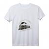 Damen Triebfahrzeugführer Eisenbahnfans Gleisfahrzeuge Lokomotive T-Shirt mit V-Ausschnitt - Lustiges Geschenk für Eisenbahn- und Pendelfans