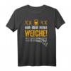 Nur über meine Weiche! Lustiges Eisenbahn T-Shirt für Lokführer, Modellbauer & Eisenbahner  Perfekt als Geschenk für Fans der Modelleisenbahn und Schienenverkehr