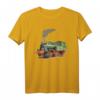 Dampflok Zug Eisenbahn Lokomotive Realistisches T-Shirt  Perfektes Geschenk für Eisenbahn- und Zugsammler, Lokführer & Modellbahnfans