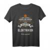 Seine Majestät der Elektriker betritt den Raum - Witziges Elektriker T-Shirt für Beruf & Hobby, Vatertag Geschenk