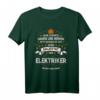 Seine Majestät der Elektriker betritt den Raum - Witziges Elektriker T-Shirt für Beruf & Hobby, Vatertag Geschenk