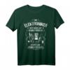 Elektriker Alltäglicher Fleiß T-Shirt  Berufsstolz für Elektroniker & Elektriker mit motivierendem Design