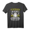 Elektriker in Rente T-Shirt mit lustigem Strom Spruch  Perfektes Geschenk für Pensionisten und Elektroniker mit Humor
