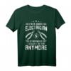 Lustiges Elektriker-Text T-Shirt  Originelle Geschenkidee für Elektriker und Handwerker mit Humor